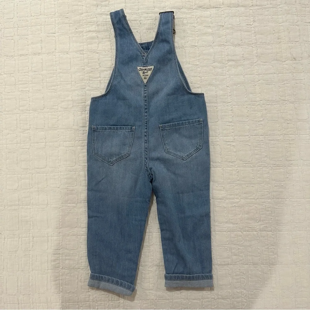 OshKosh B’gosh Floral Patch Overalls